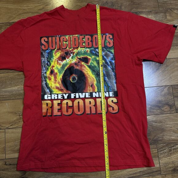 $uicideboy$ G59 Record 2023 Hurricane Merch Drop Short Sleeve Graphic Shirt Sz L - Picture 6 of 16